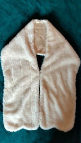 Vintage ivory cream faux - vintage,