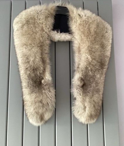 Artic fox real fur - fox, collar