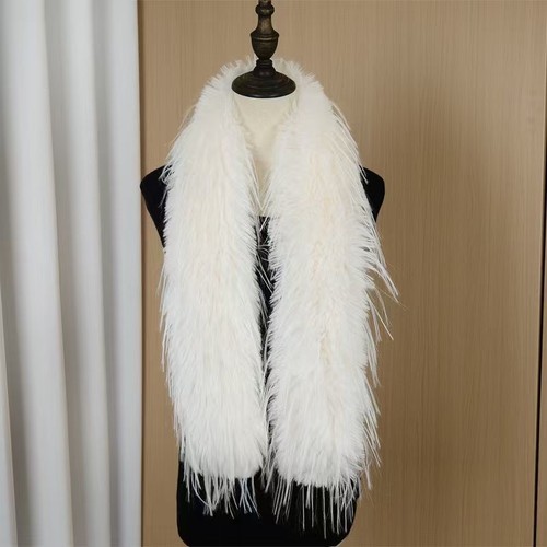 Women faux fur collar - faux,