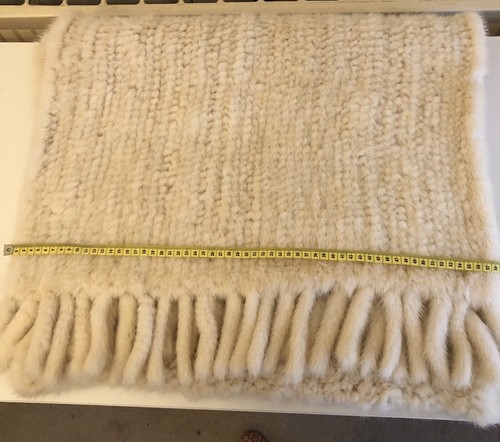 Real mink wrap scarf cosy - real,