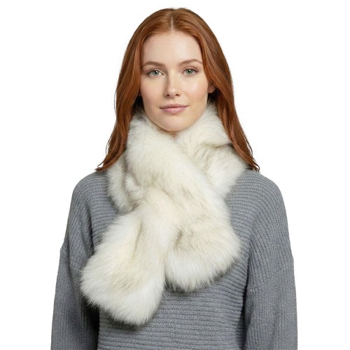 Fluffy faux fur collar - fur, wrap