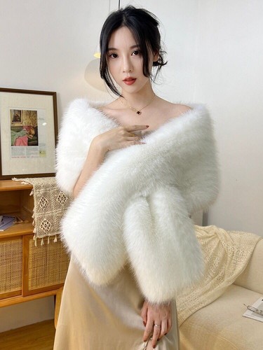 Women fluffy faux - fluffy,