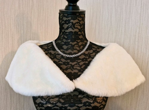 Faux fur wrap - faux,