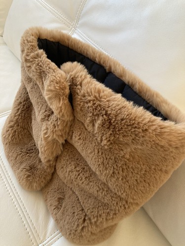 Zara faux fur - zara, wrap