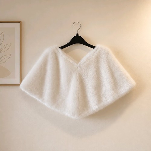 Msh ivory faux - faux, fur