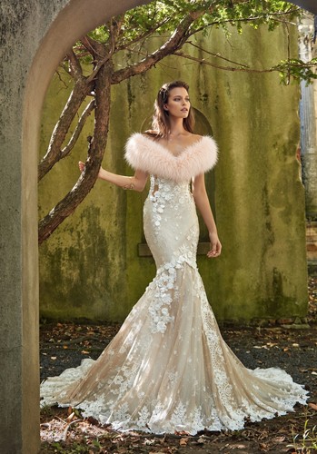 Champagne marabou feather soft - champagne,