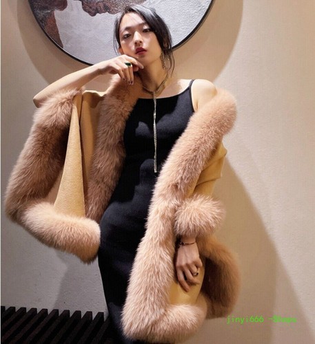 Rectangle wool shawl cape with - rectangle,