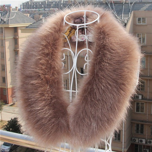 Faux fur hood trim replacement - hood,
