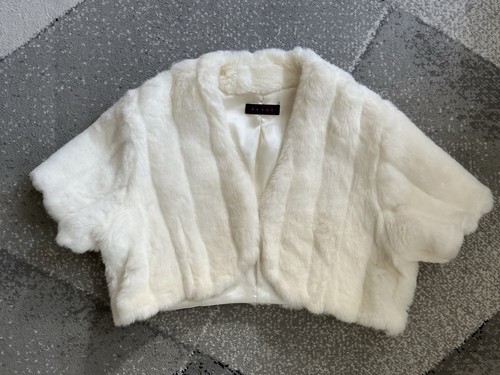 Ladies faux fur - faux, short