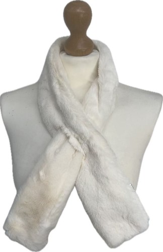 Faux fur scarf small - fur,