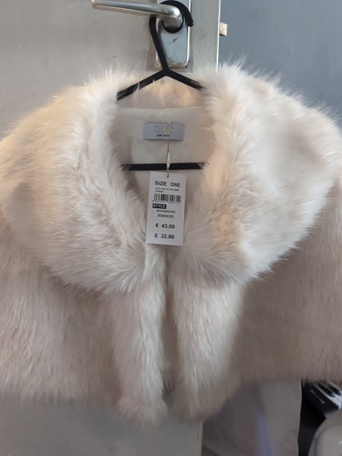 Quiz cream one size - faux, fur
