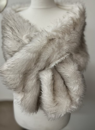 Ivory flecked faux - ivory,