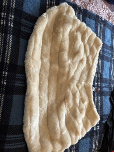Fur stole shawl wrap - fur,