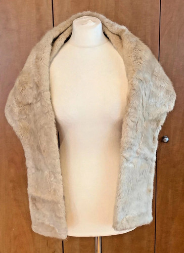 Vintage faux fur cream arctic - faux,